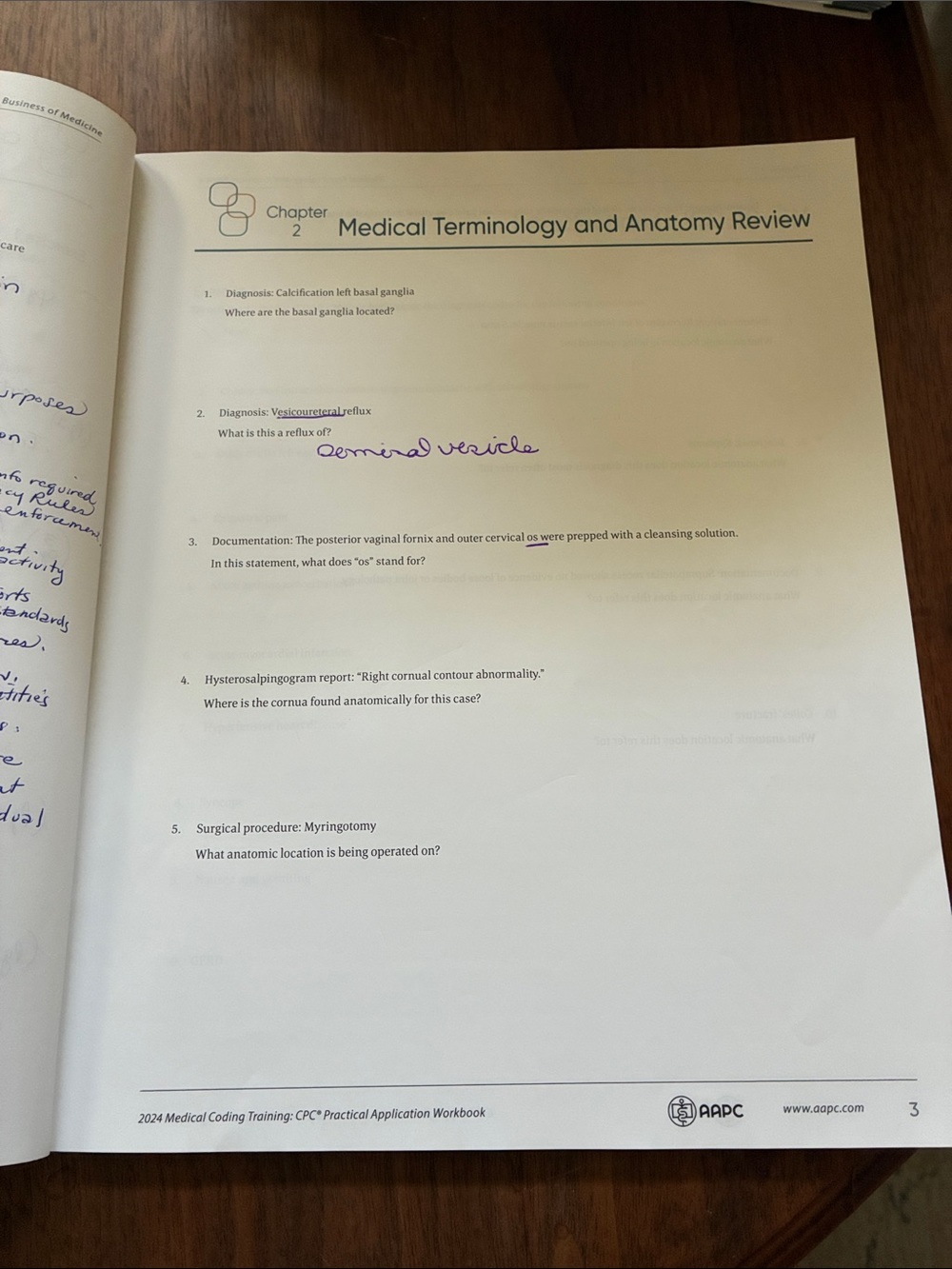 CPC practice application workbook - Picture 5 of 8